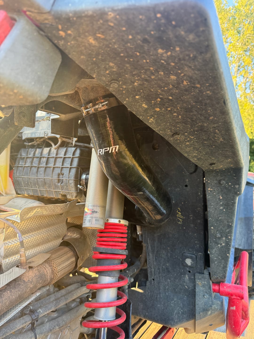 Customer photo review of RPM SxS Polaris RZR Turbo R & PRO XP Turbo Silicone Intake J-Tube, Charge Tube W/ BOV, & Intake Tube KIT