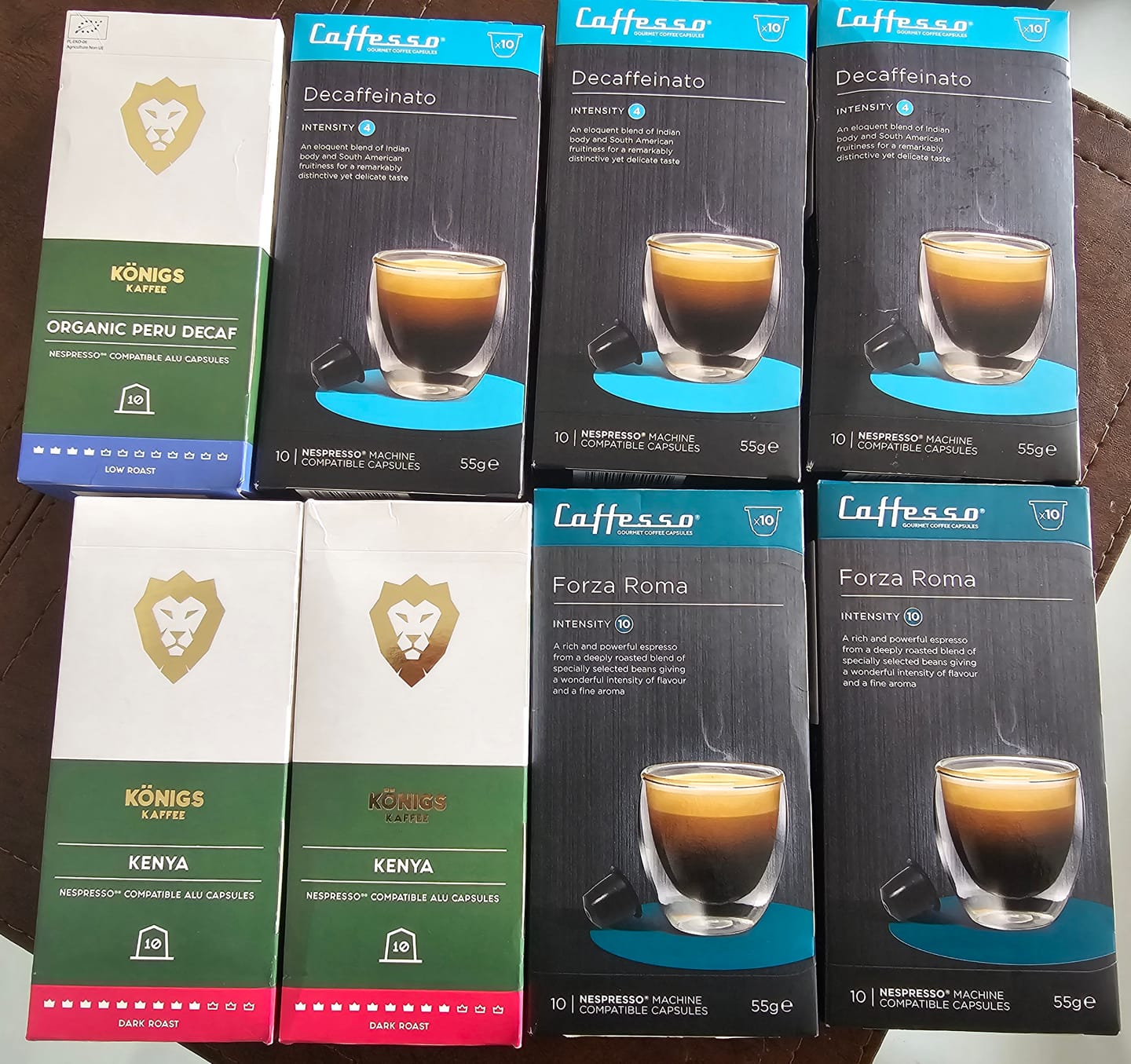 Customer photo review of Cápsula café Decaffeinato
