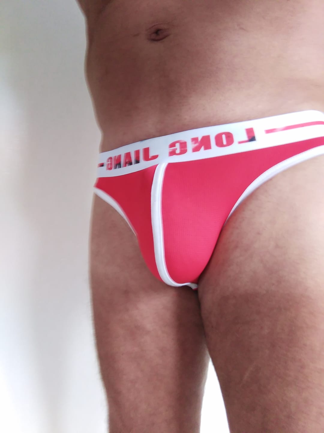 Customer photo review of 3 Pack Men's Seamless Ice Silk Comfy Underwear