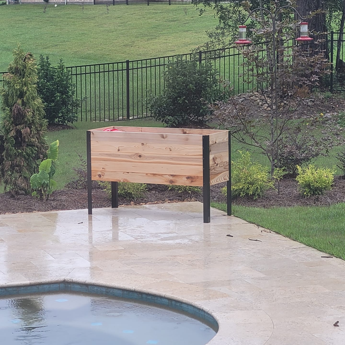 Customer photo review of Raised Garden Bed - 46cm x 122cm x 76cm