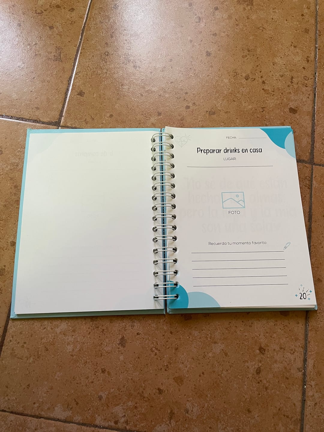 Customer photo review of Libro 100 experiencias Juntos