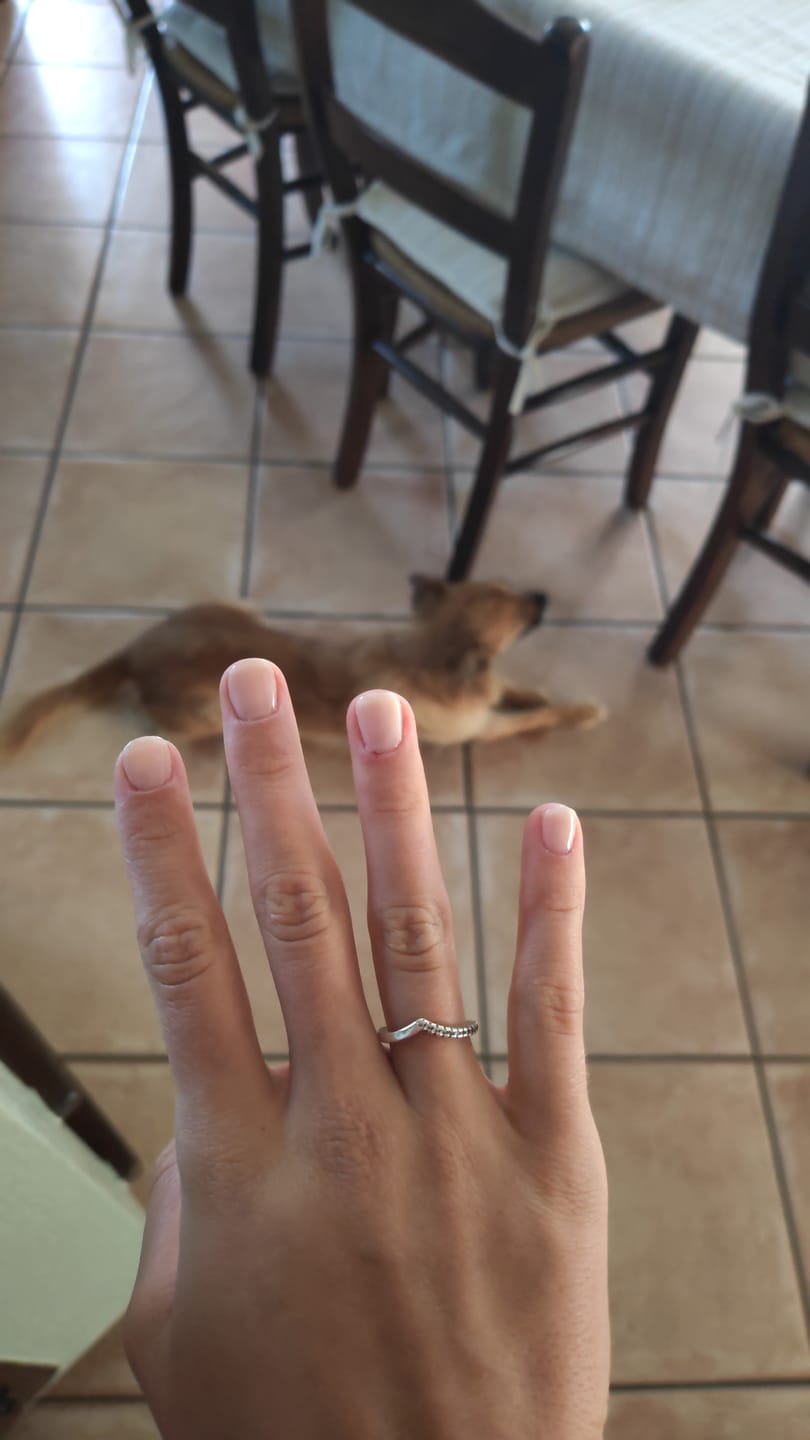 Customer photo review of Smalto Semipermanente LCI -  Rosa nude