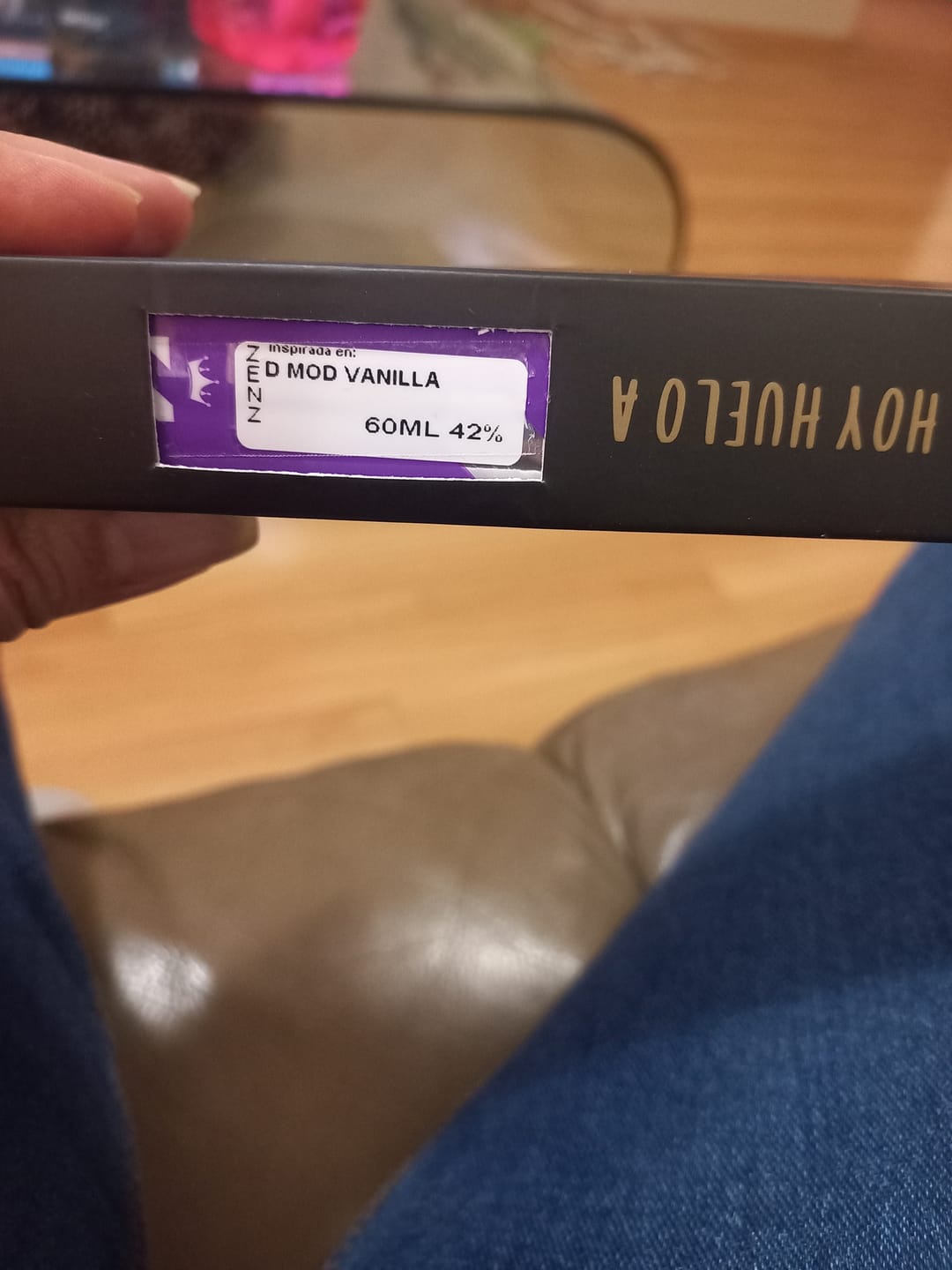 Customer photo review of Perfume Tendencia D MOD VANILLA ARIANA G. NUEVO zenz