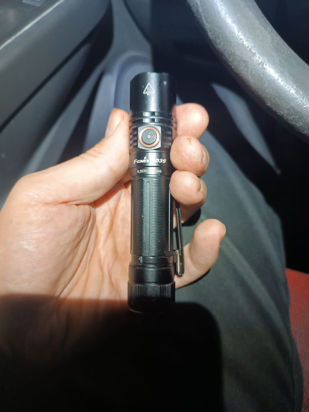 Customer photo review of Fenix PD35 V3.0 - 1700 Lumens - Batterie rechargeable USB-C