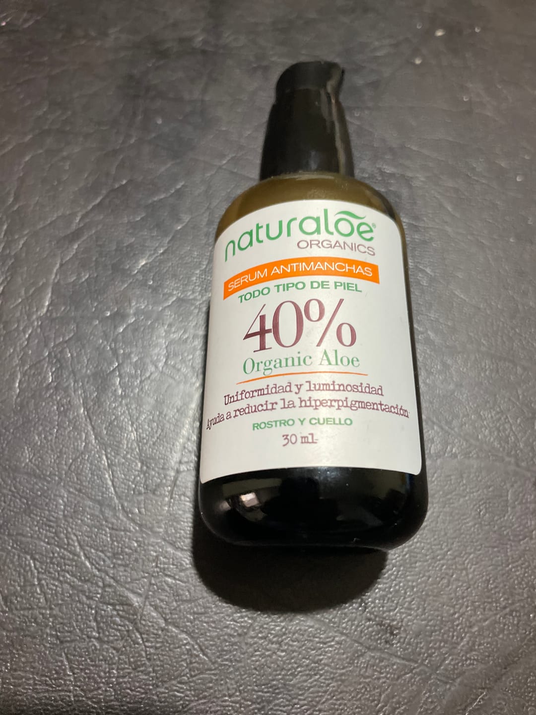 Customer photo review of ¡Nuevo! Serum Antimanchas 30ml