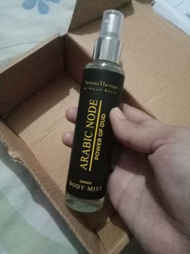 Customer photo review of Arabic Node Natural Body Mist - Made With OUD - Perfect Aroma for You!!