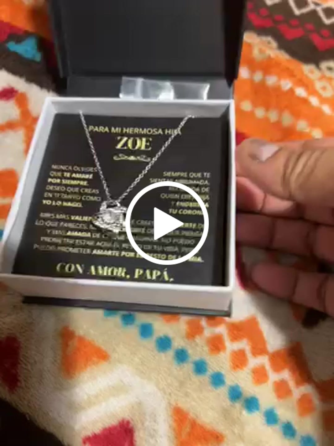 Customer video review of Para Mi Hermosa Hija - LK250V2