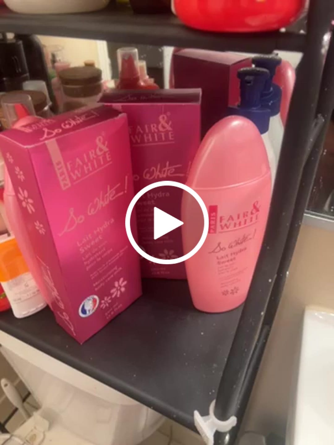 Customer video review of Fair and White So White Hydra Sweet Moisturizing Body Lotion with Sweet Almond Oil 500ml/ 16.90 fl oz