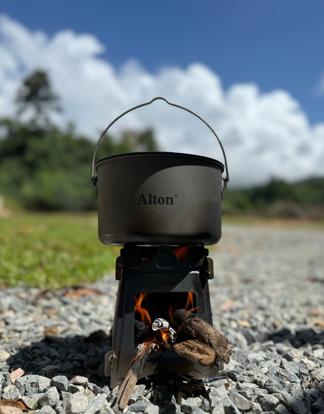 Customer photo review of Titanium Pot Set