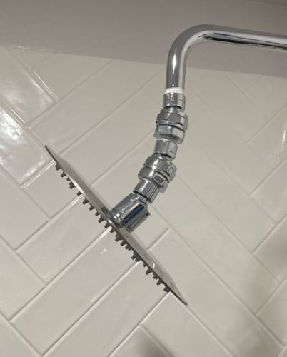 Customer photo review of Shower Head Swivel Adapter