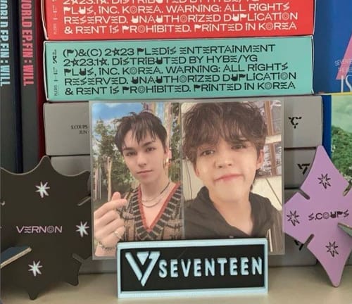 Customer photo review of Kpop PC Holders - BUY 2 GET 2 FREE!