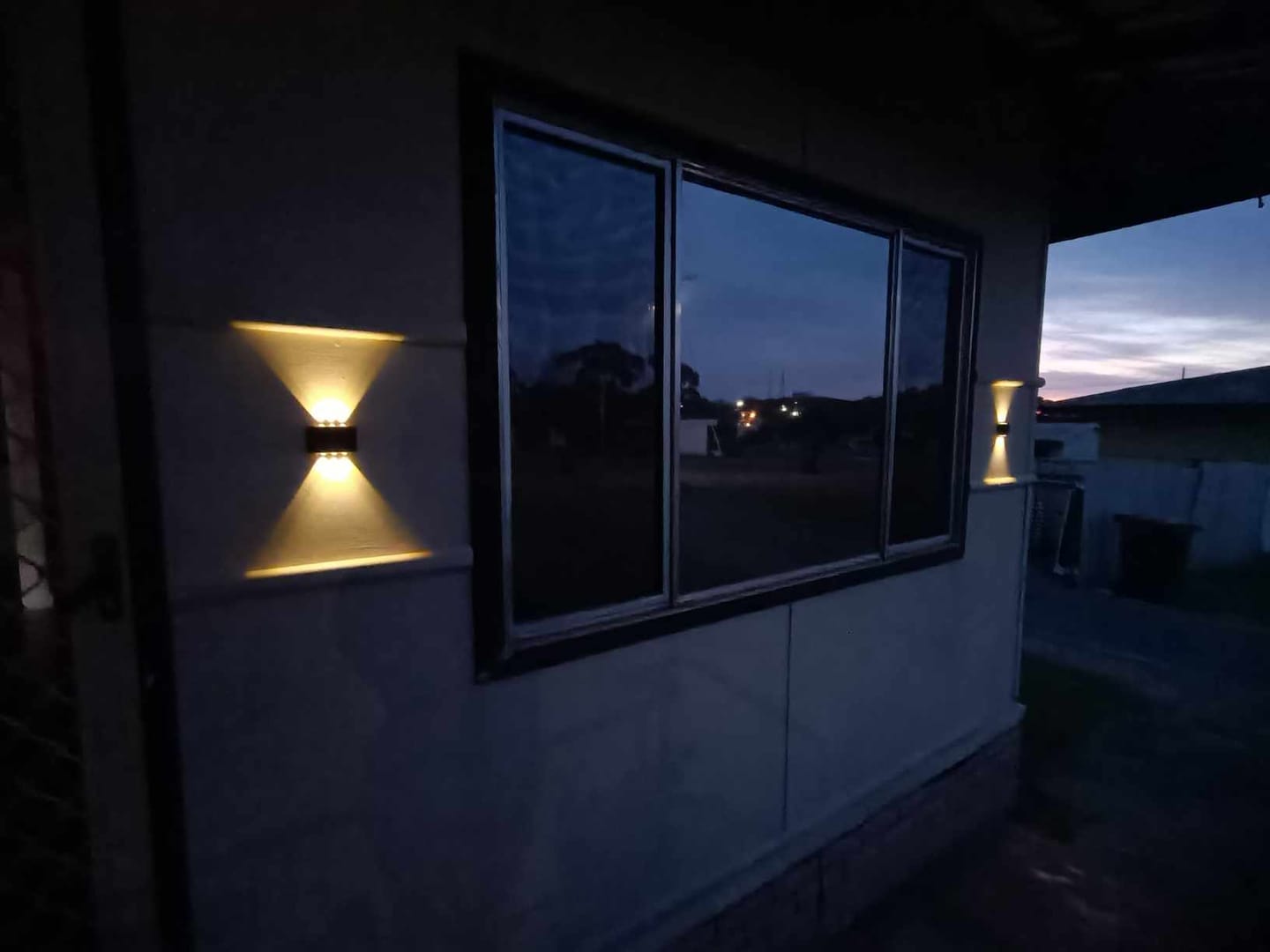 Customer photo review of SolaGarden™ LED Wall Lights