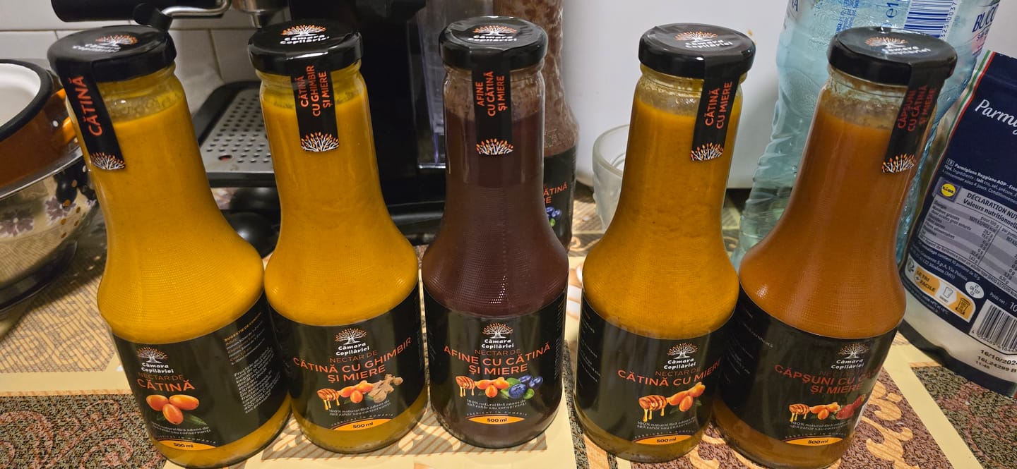 Customer photo review of Nectar de Căpșuni cu Cătină și Miere -  500ml