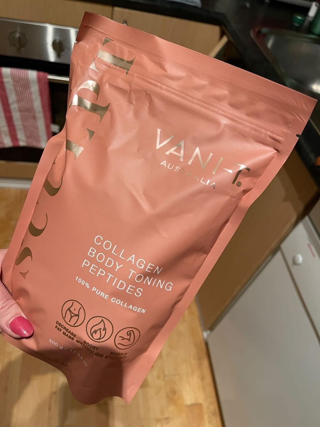 Customer photo review of Lumiere Collagen Beauty Peptides