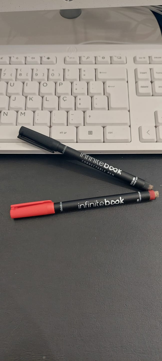Customer photo review of Black and Red Markers Pack (F)