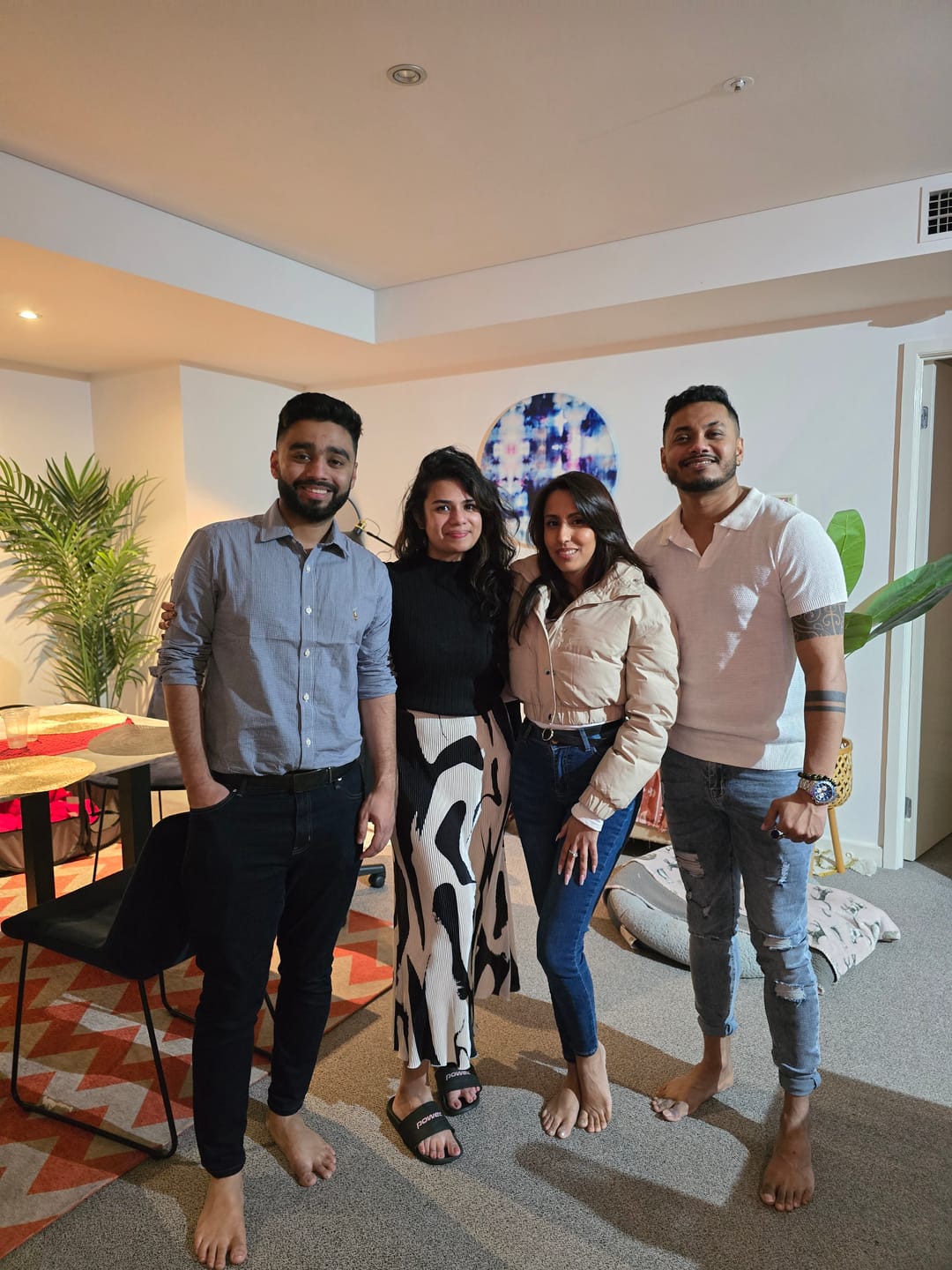 Customer photo review of Blue Ripped Jeans
