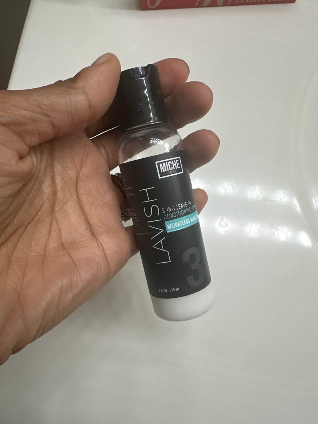 Customer photo review of LAVISH Leave-In Conditioning Styler