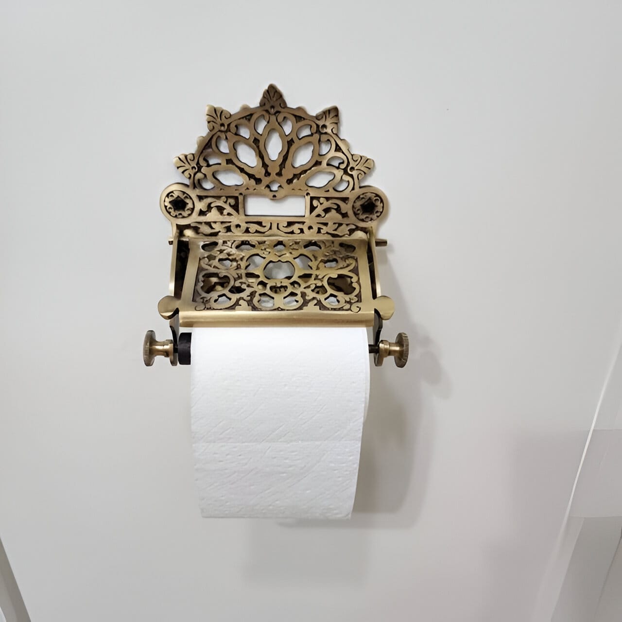 Customer photo review of Antique Victorian Roll Holder