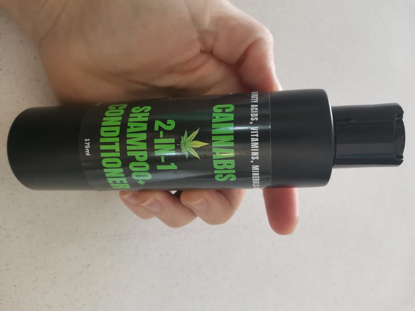 Customer photo review of Flip Top Cap (24 mm) - Black