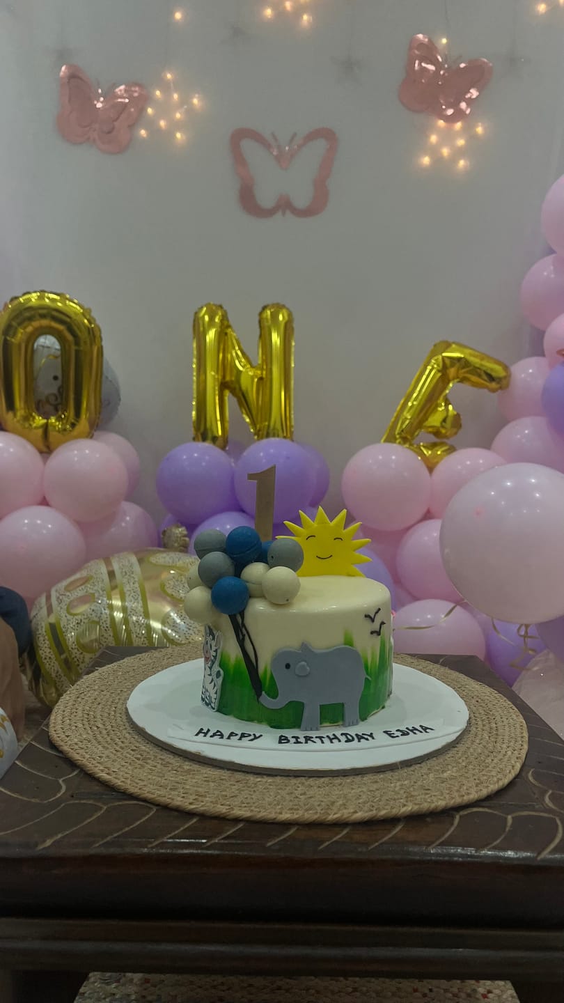 Customer photo review of Elephant Sunny Design Cake