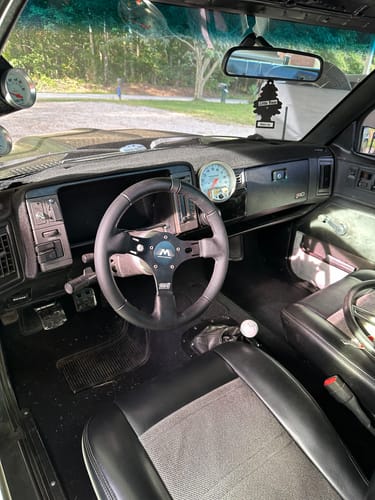 Customer photo review of Motion Raceworks MPI Race Steering Wheel All Black MPI-DRG-R513-BLK