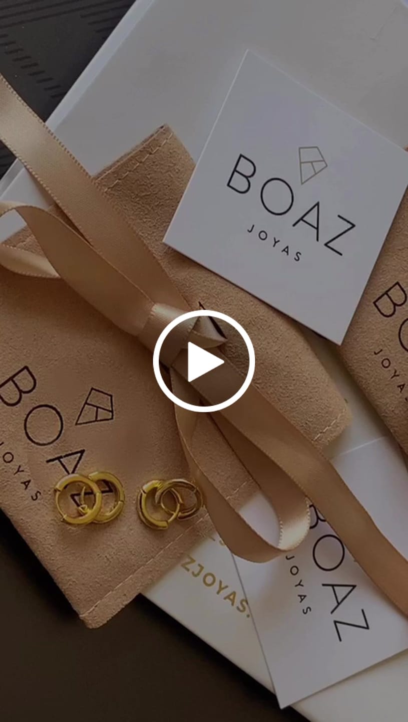 Customer video review of ARGOLLAS LISAS 10MM BAÑADAS EN ORO