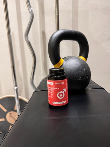 Customer photo review of TESTOWIT - Regolazione ormonale 120 cps NEW!
