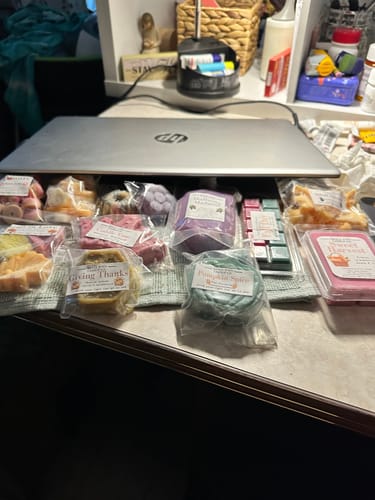 Customer photo review of Wax Melts of the Month Mystery Box (September 2024)