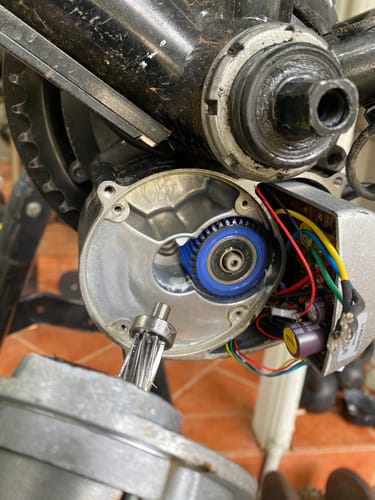 Customer photo review of TongSheng Blue Gear TSDZ2