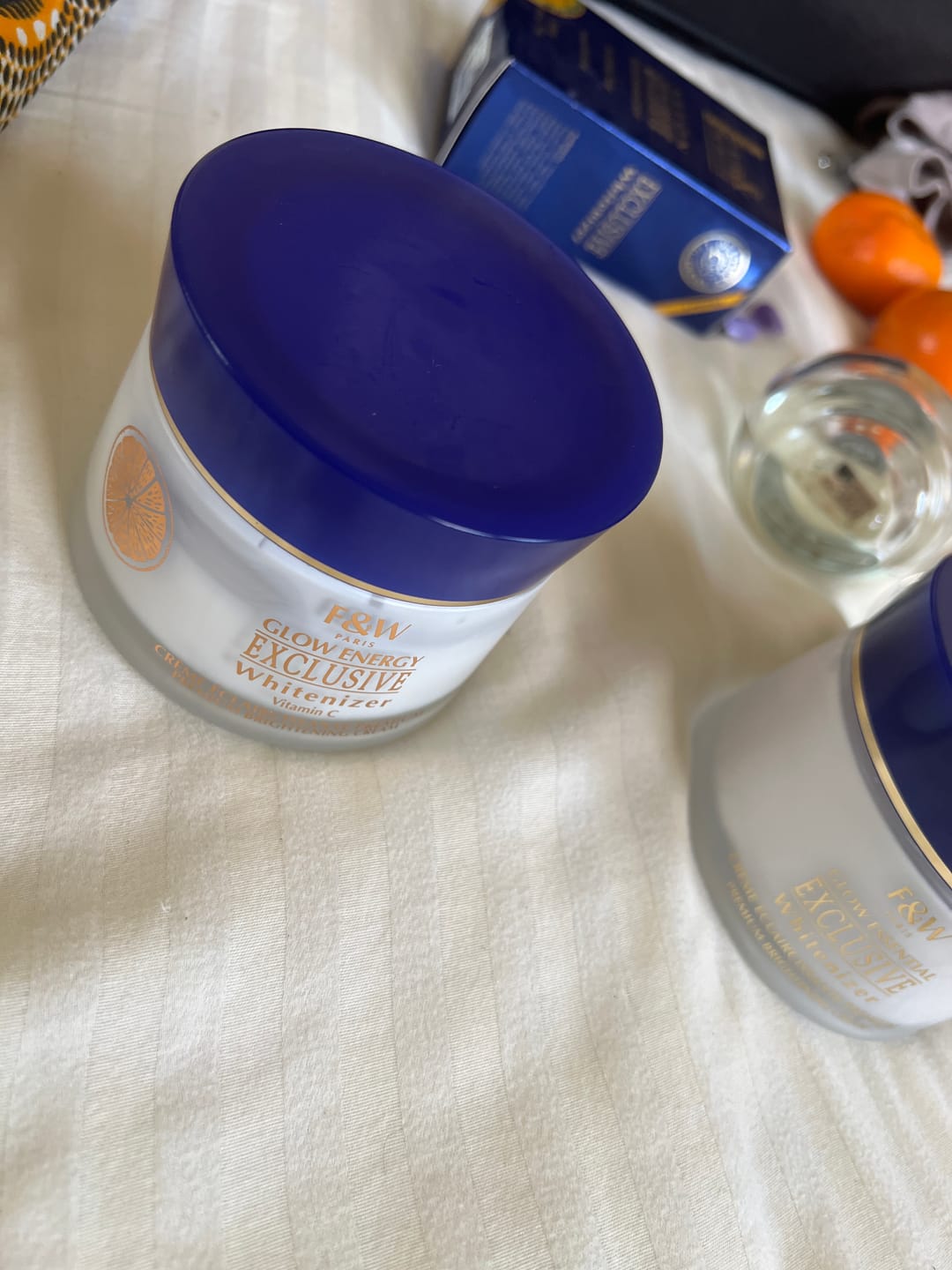 Customer photo review of Exclusive Glow Cream with Vitamin "C" 180ml