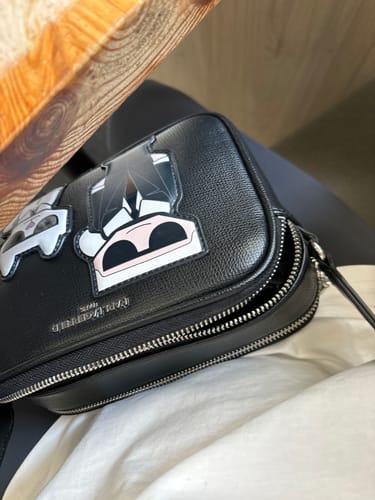 Customer photo review of Maybelle Camera Bag (BLACK WHITE) - Disponivel