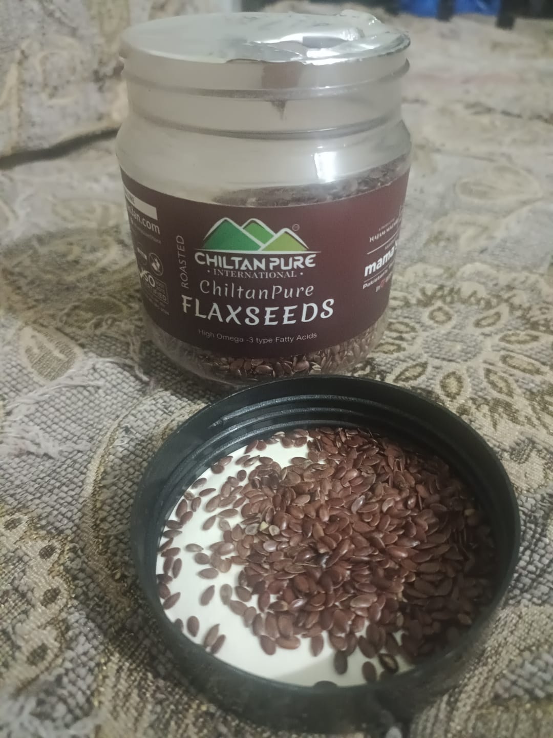 Customer photo review of Roasted Flaxseeds - Flex seed