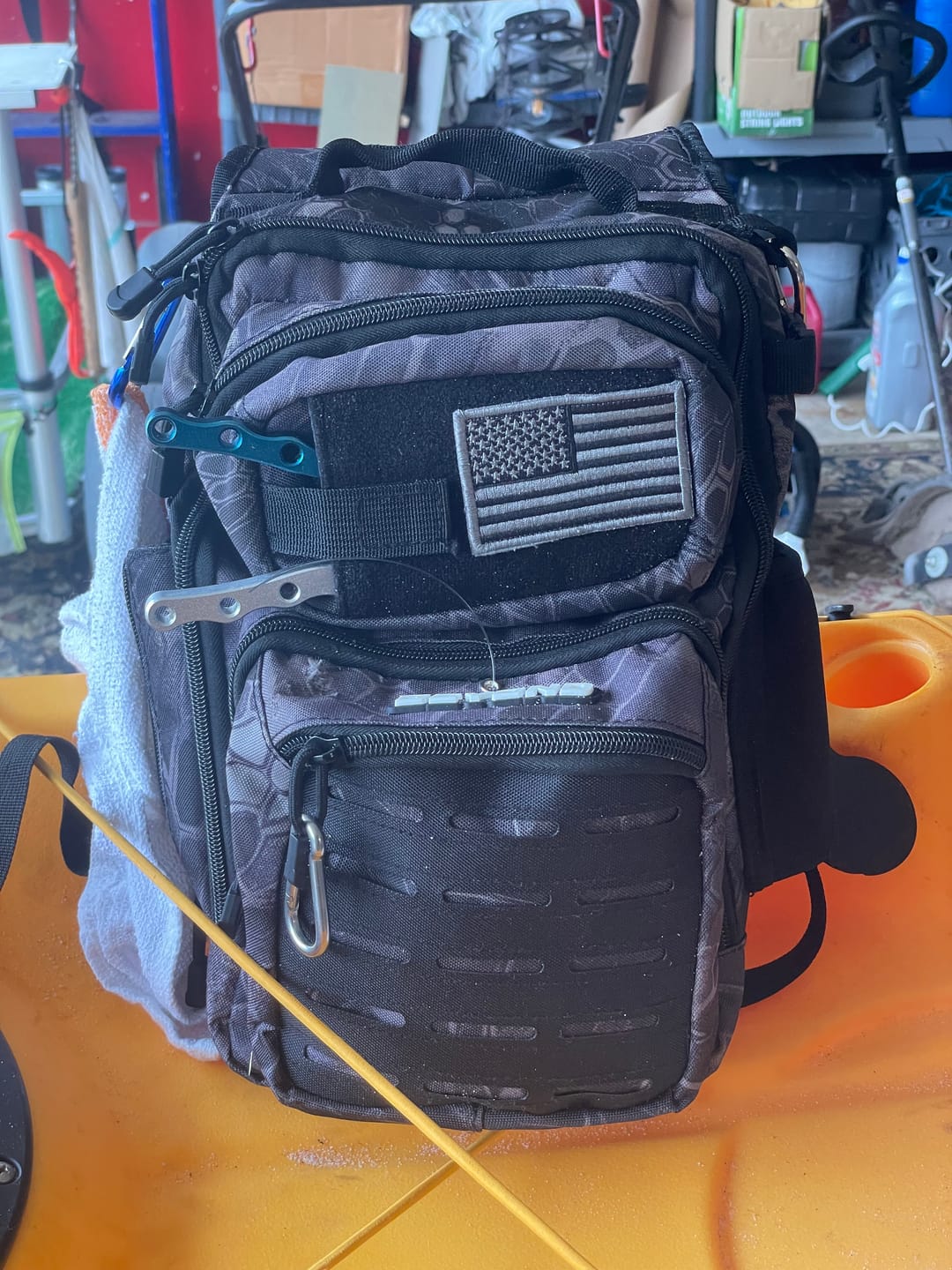 Customer photo review of Beyond Fishing Tackle Bag - The Voyager
