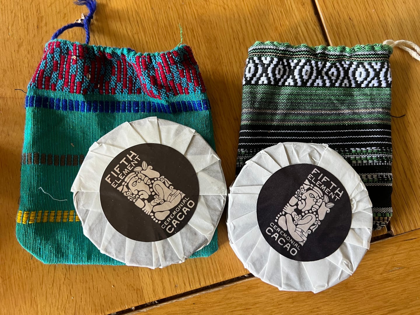 Customer photo review of Fifth Element Cahabón Cacao - 100% Pure Ceremonial Cacao Paste