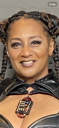 Customer photo review of Star Wars™ Darth Vader Earring