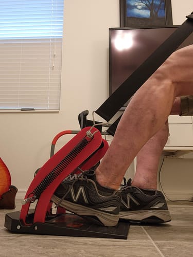 Customer photo review of Calf Buster V2 - Calf Extension Machine for Calf Growth, Strength, Rehab, Ankle Strength