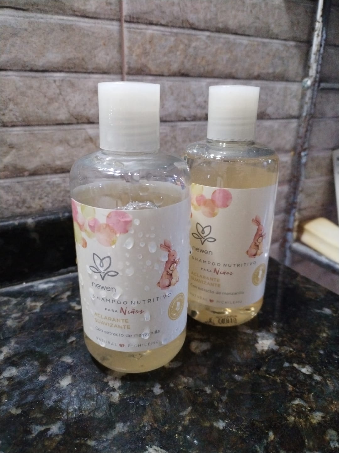 Customer photo review of Shampoo Nutritivo Niño y bebé