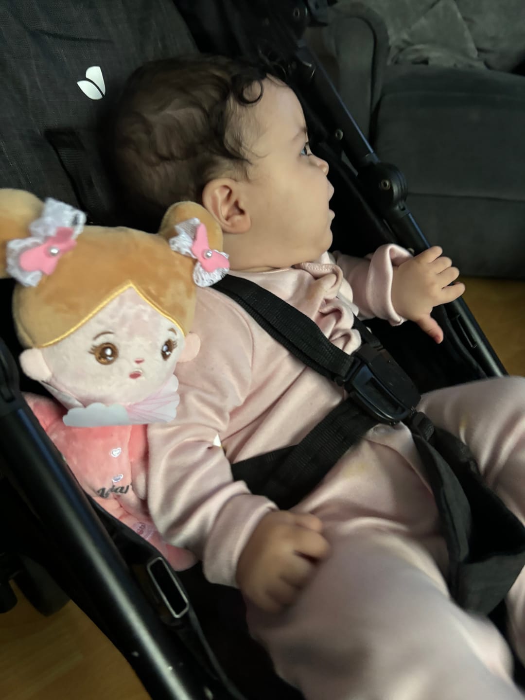 Customer photo review of Personalized 25 cm Plush Baby Doll