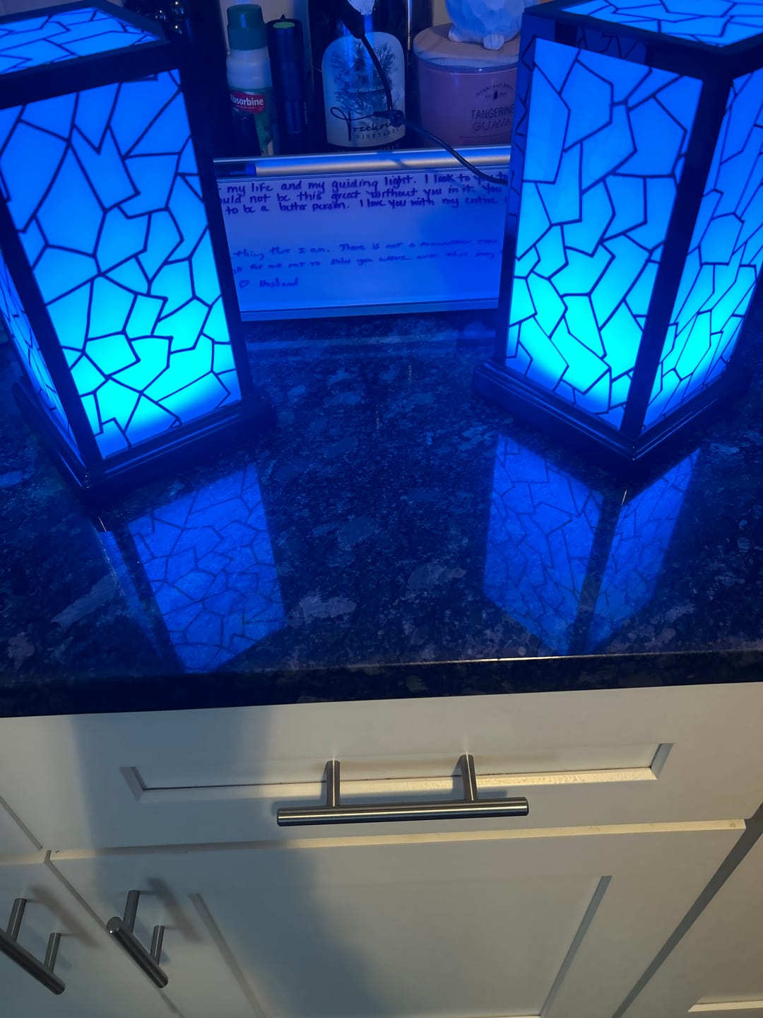 Customer photo review of Classic Design Friendship Lamps USA