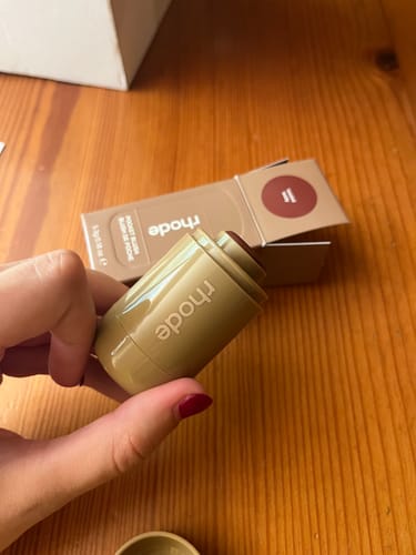 Customer photo review of pocket blush - toasted teddy -  bronze terracotta