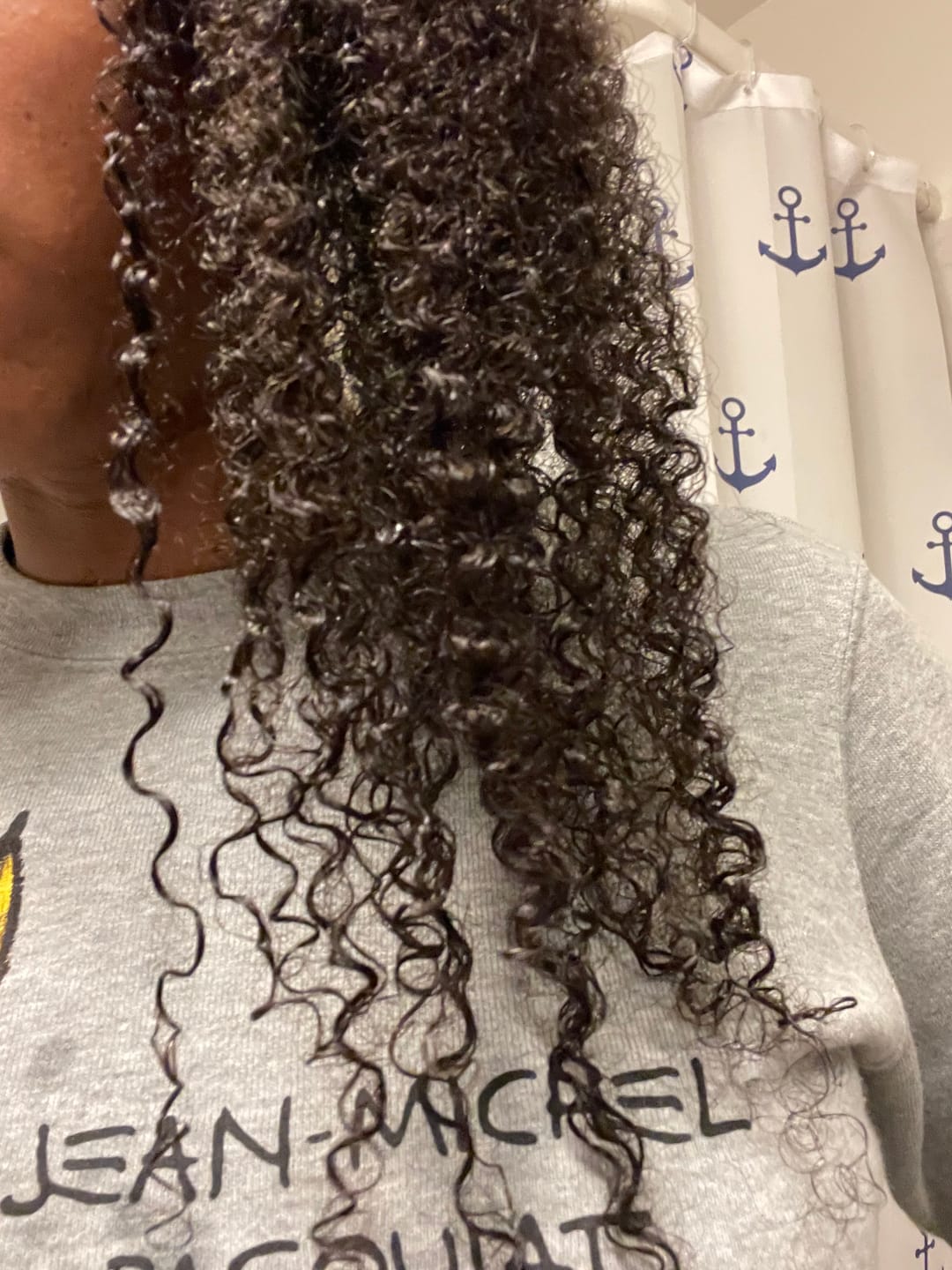 Customer photo review of SCULPT Curl Defining Gel