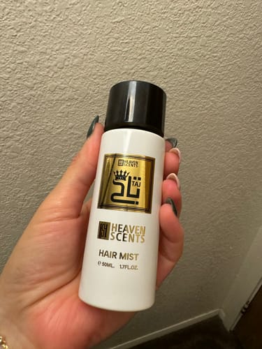 Customer photo review of White Taj Hair Mist