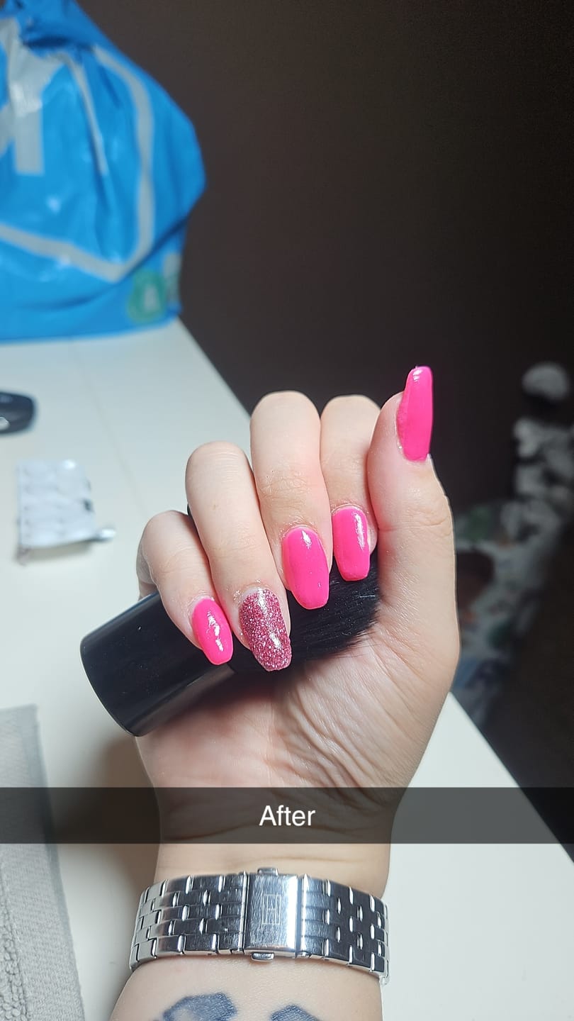 Customer photo review of After Party Dipping Powder