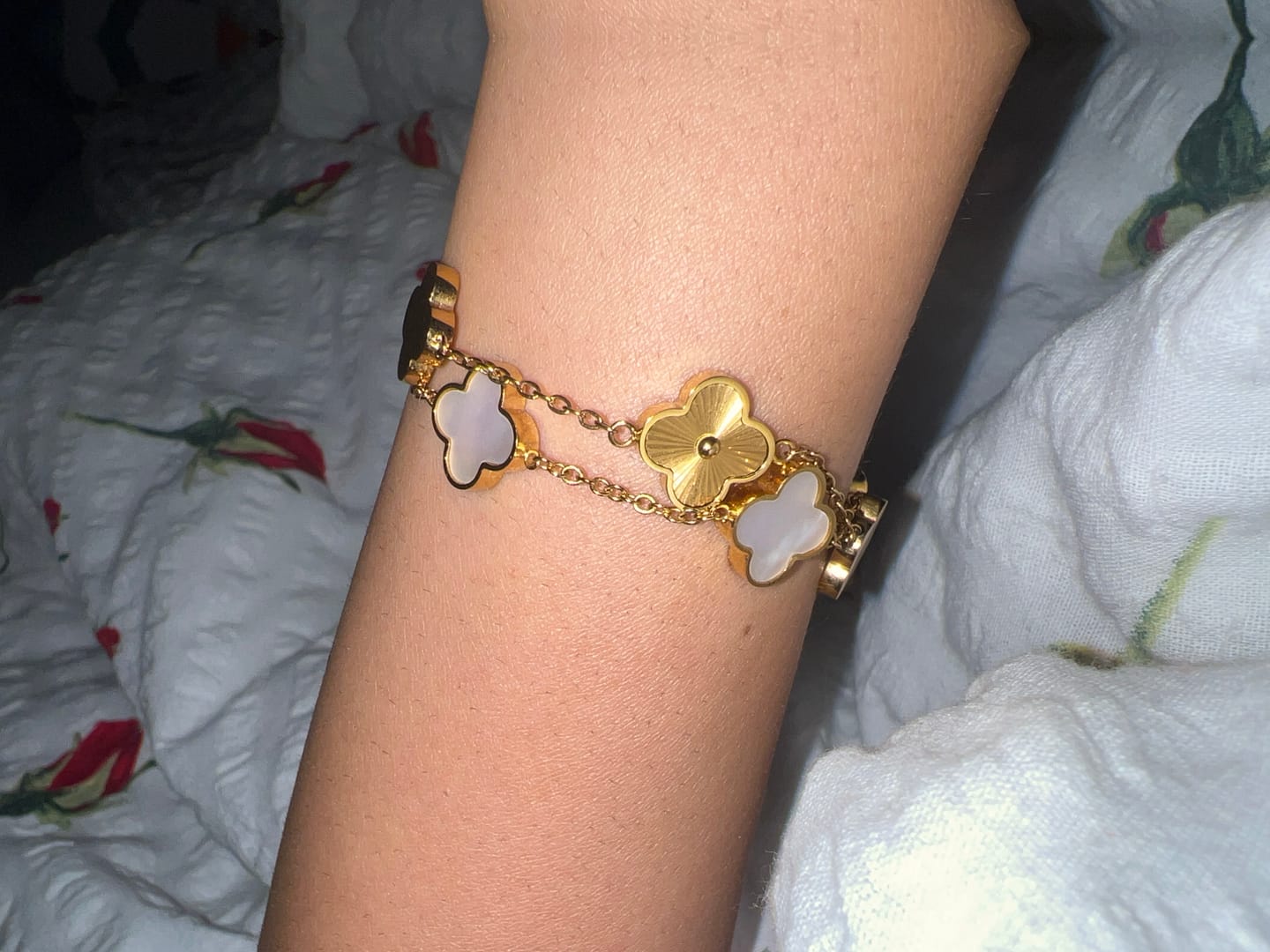 Customer photo review of Shine Heart Halskette | 18K vergoldet