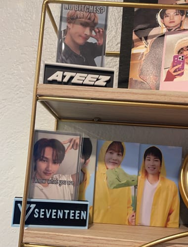 Customer photo review of Kpop PC Holders - BUY 2 GET 2 FREE!