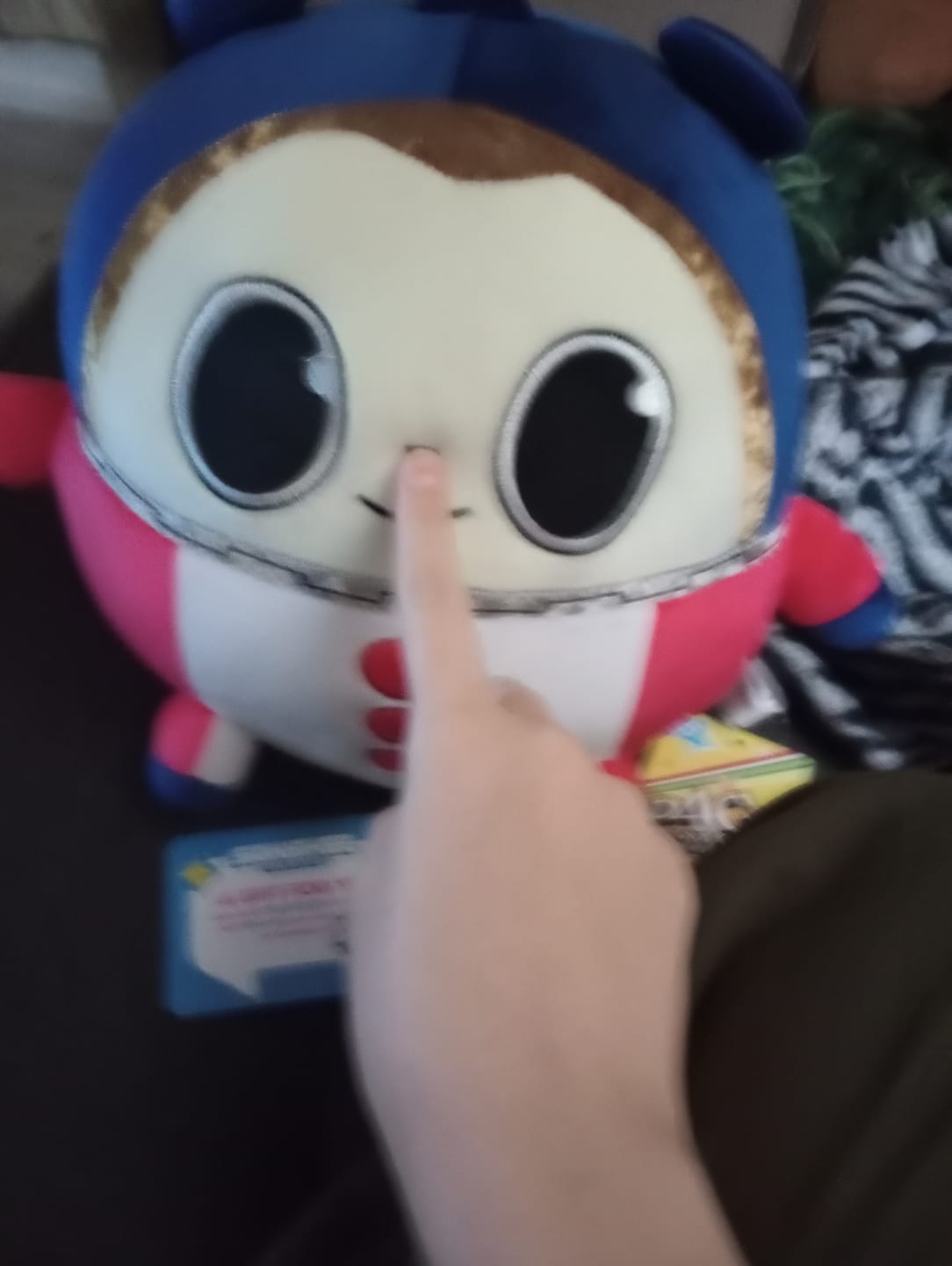 Customer photo review of Persona 4 - Teddie Pillow Plush
