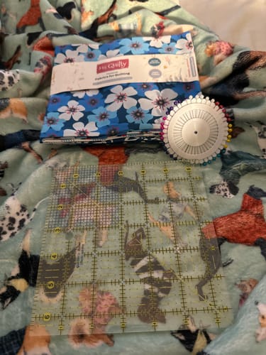Customer photo review of Mrs Quilty Subscription Box
