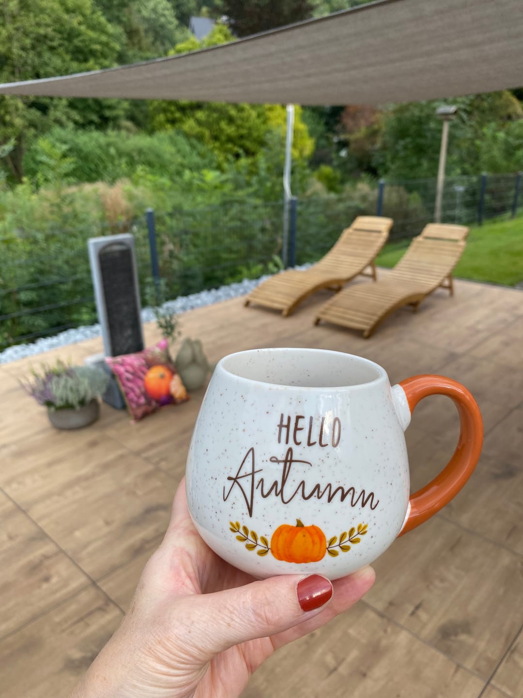 Customer photo review of Herbst-Tasse – Keramiktasse mit Herbstmotiv