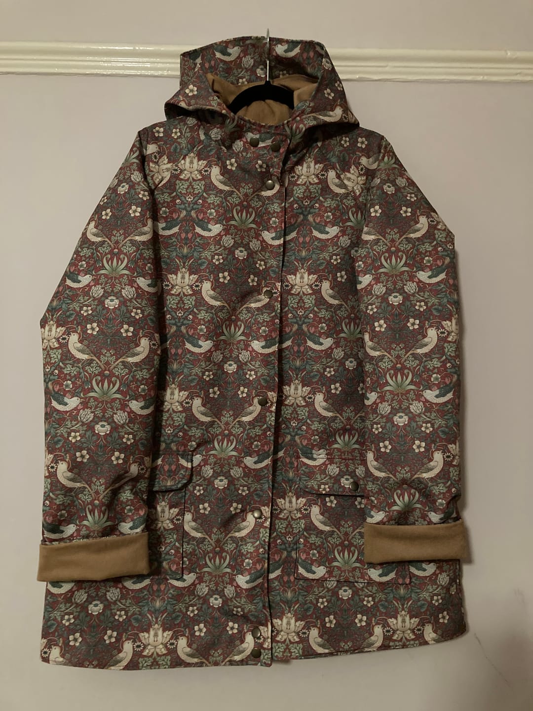Customer photo review of YKK Vislon Heavyweight Open End Zip
