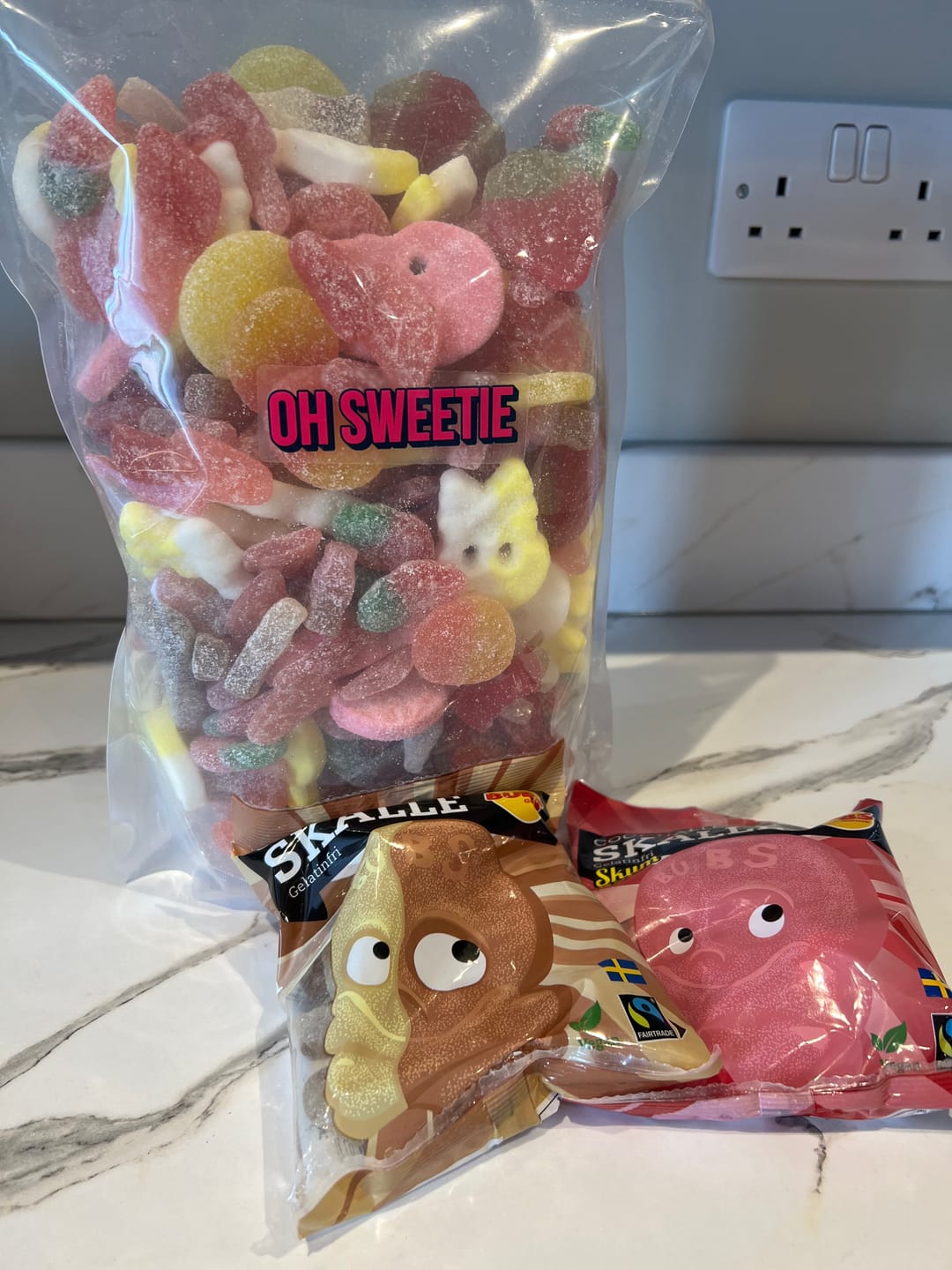 Customer photo review of Build Your Own Pick and Mix Sweets Bag – Over 100 to Choose From